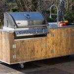 Ausssen Küche Country mit Gasgrill & Waschbecken