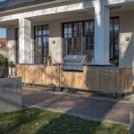 Ouutdoor Küche Country - Außenansicht im Garten