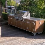 Outdoor-Küche Country mit Napoleon Gasgrill Bilex 605