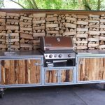 Aussenküche Iron mit Weber Gas Grill