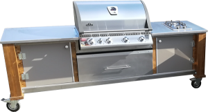 Outdoorküche Lux mit Napoleon Grill BI 605