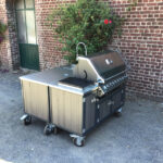 2-teilige Außenküche Iron